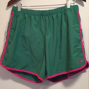 Adidas running shorts, size L